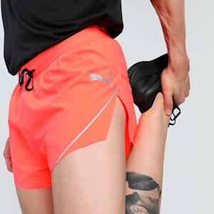 RACEDAY ULTRAWEAVE Men's Split 3" Running Shorts, Glowing Red, extralarge-IND